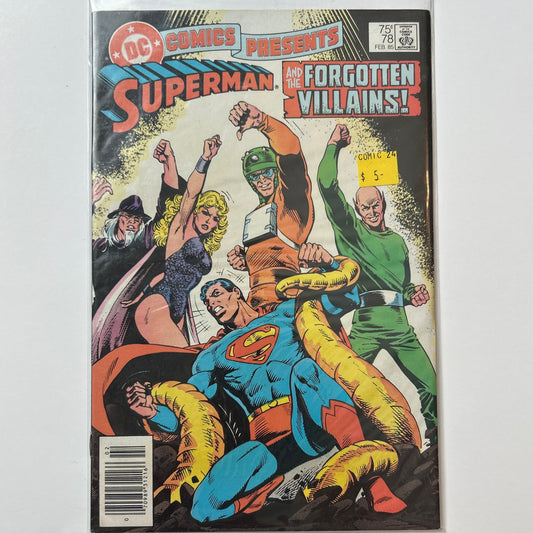 Superman and the Forgotten Villains! #78