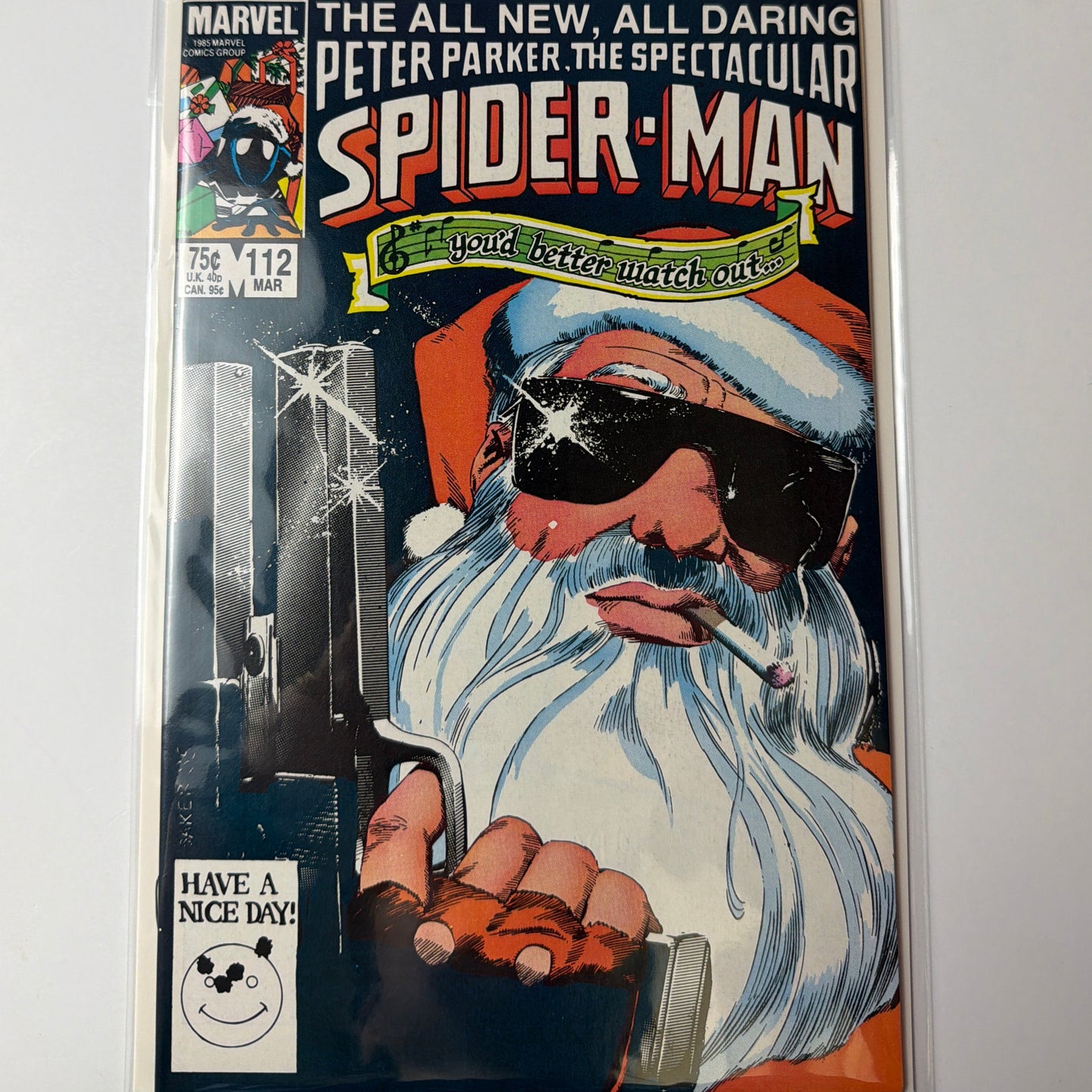Peter Parker, The Spectacular Spider-Man #112