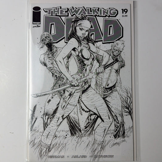 The Walking Dead #19 Black and White Variant