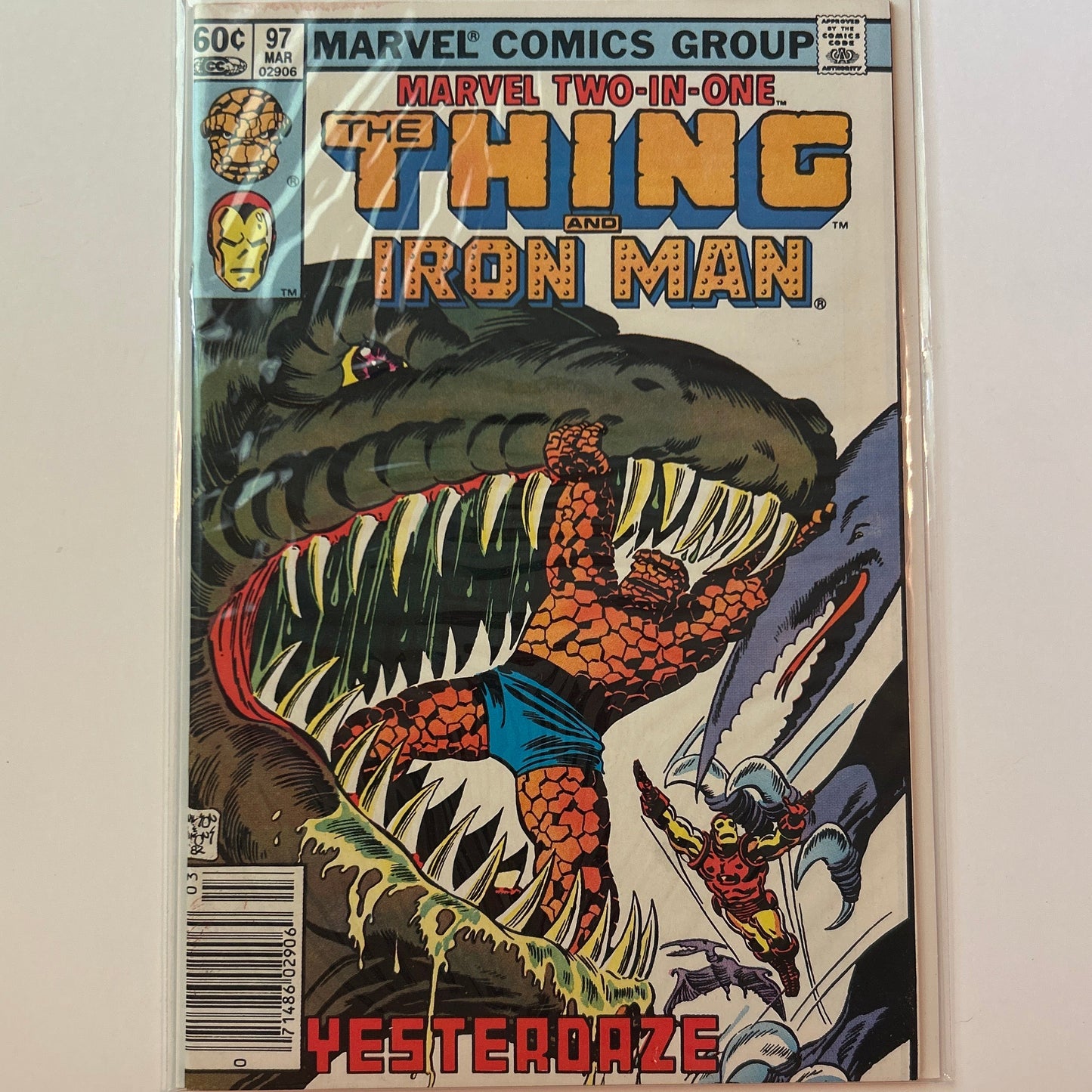 The Thing and Iron Man #97