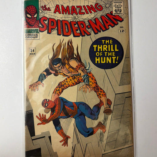 The Amazing Spider-Man #34 (FN-)