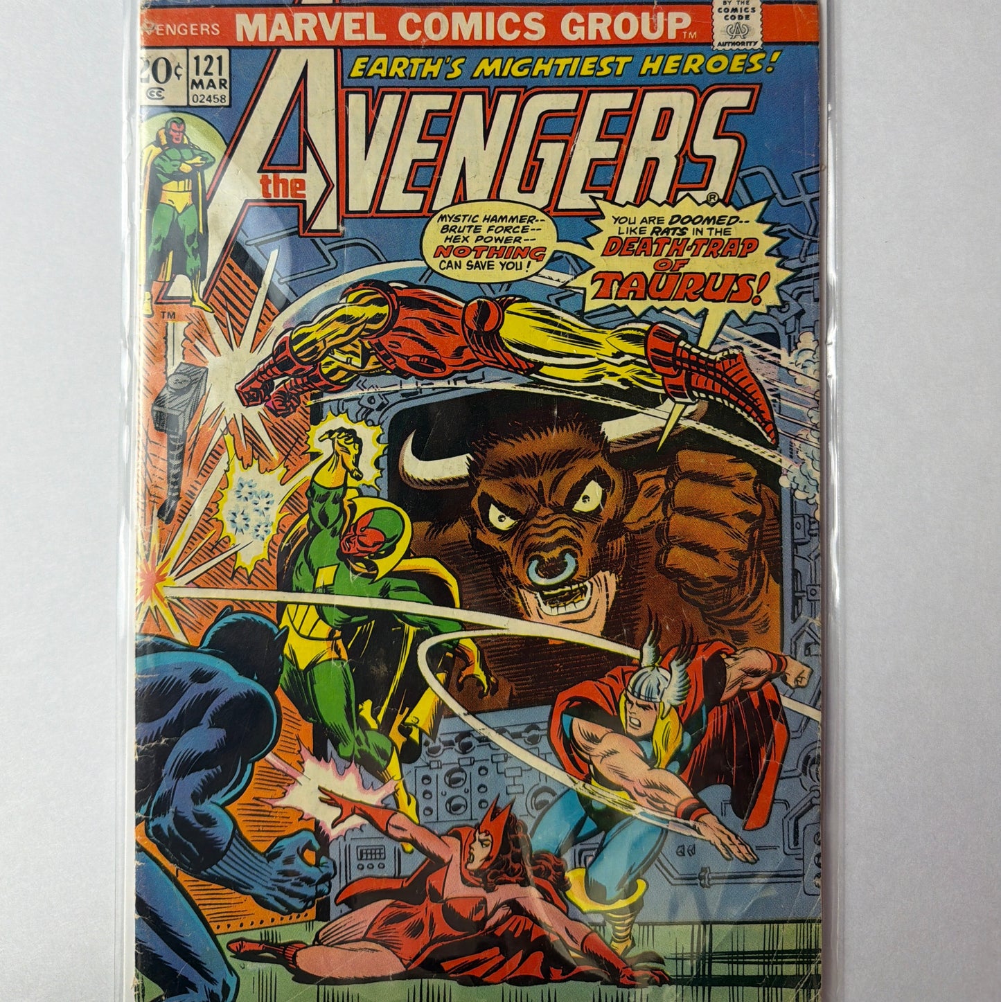 Earths Mightiest Heroes The Avengers #121
