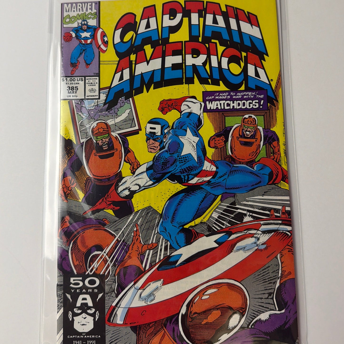 Captain America #385