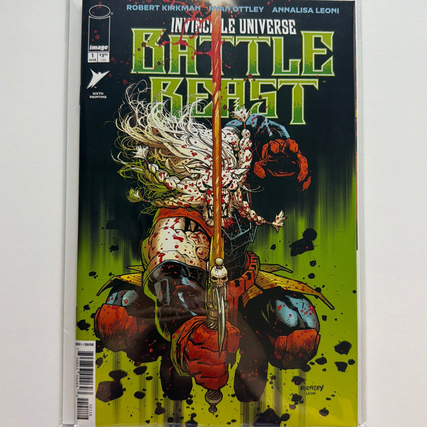 Battle Beast #1 6th Print (NM)
