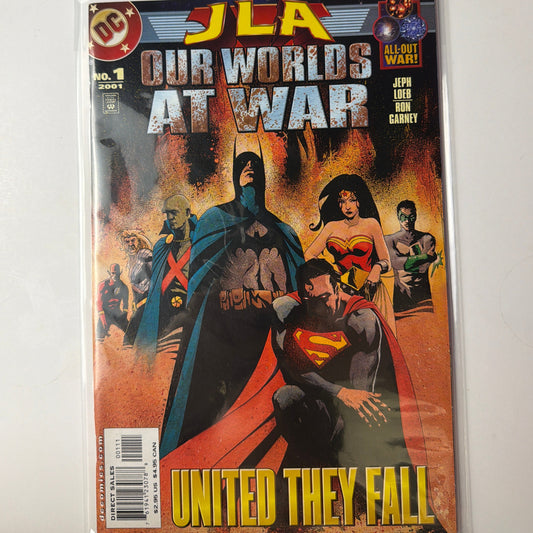 JLA Our Worlds at War #1