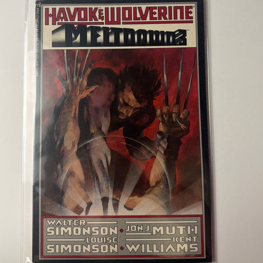 Havok and Wolverine Meltdown #3