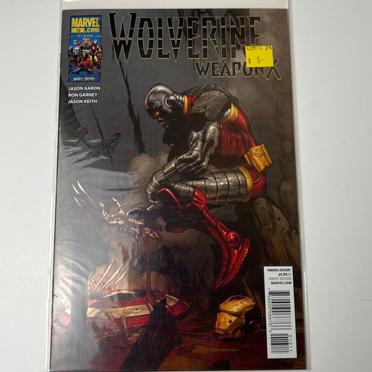 Wolverine weapon X #13