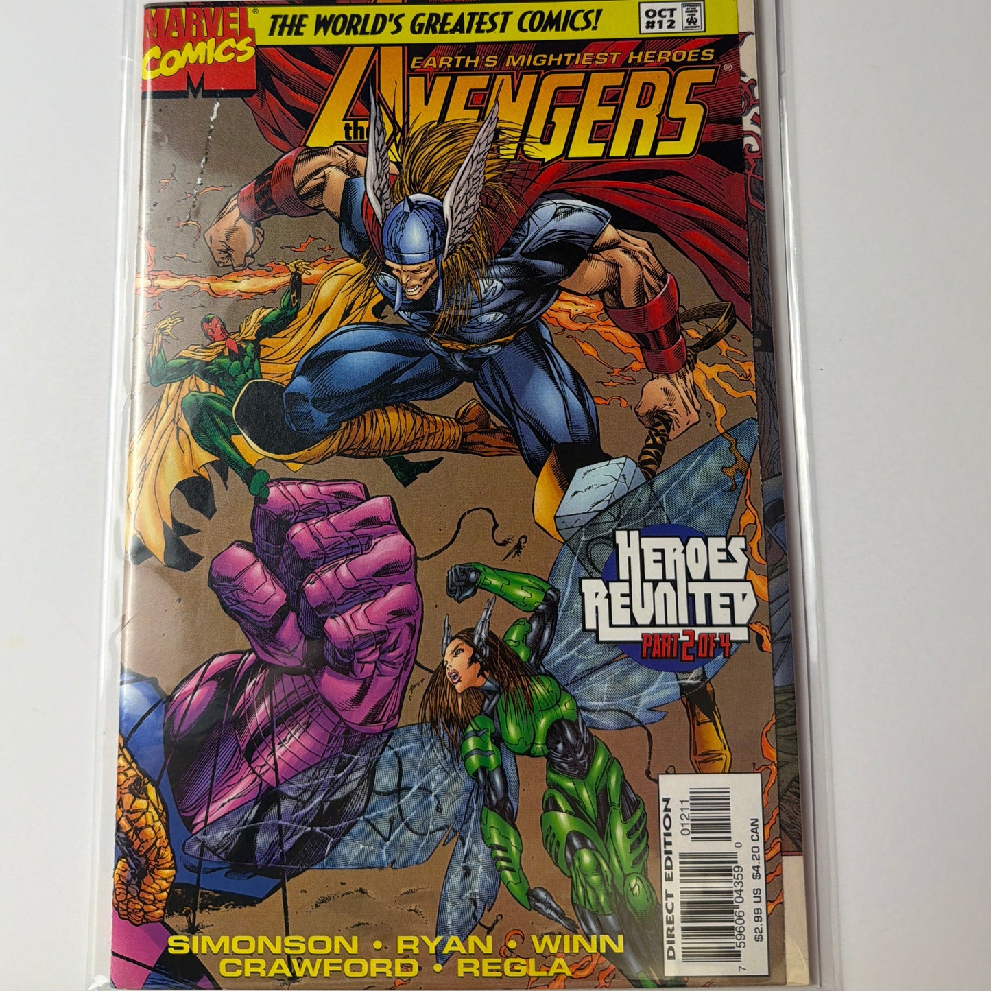 Earths Mightiest Heroes The Avengers #12