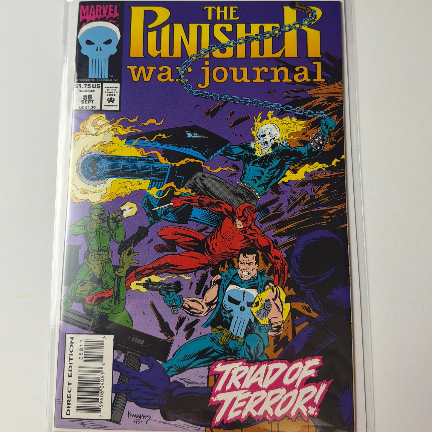 The Punisher War Journal #58