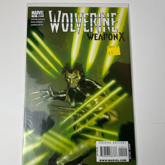 Wolverine weapon X #2