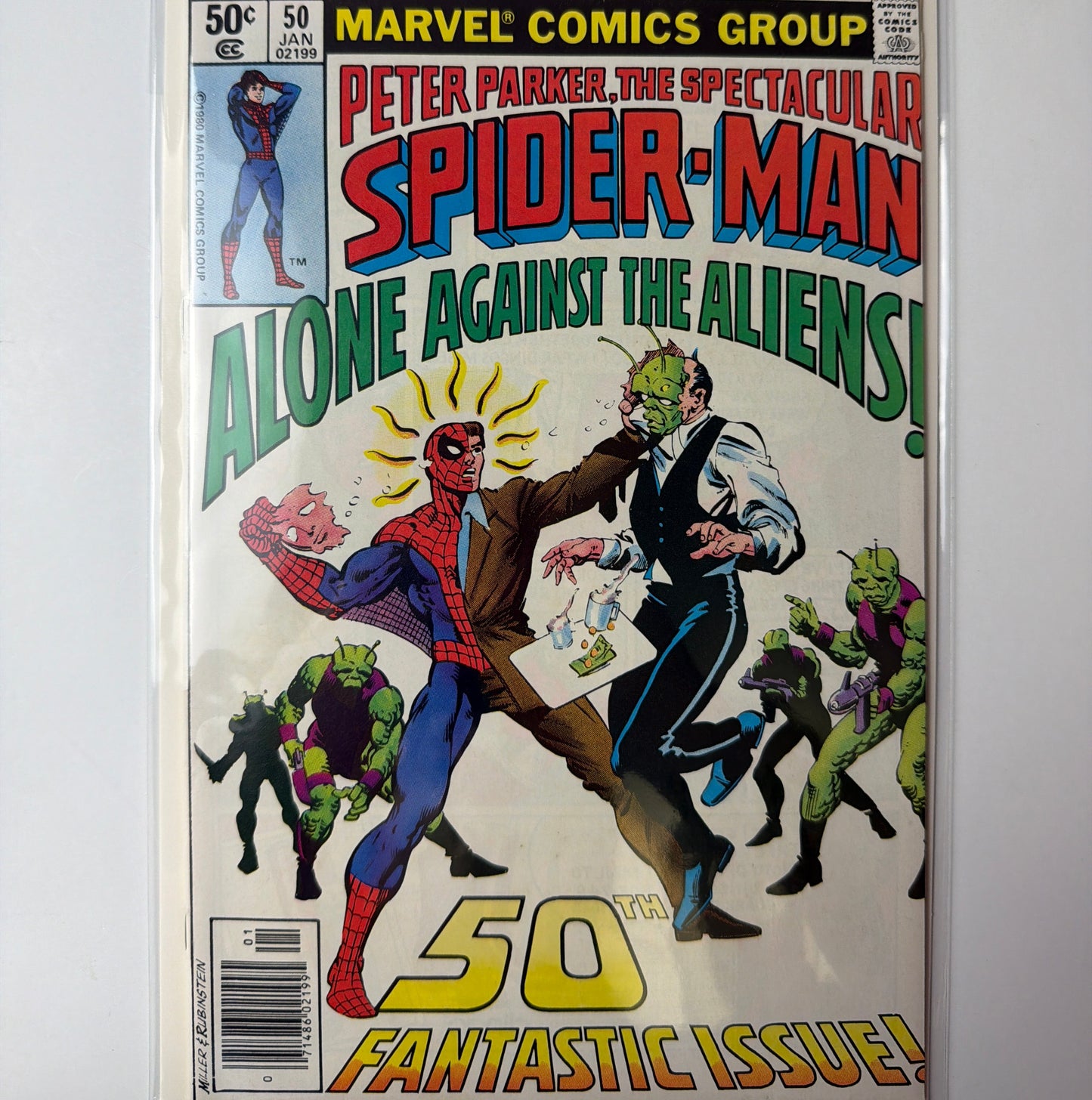 Peter Parker, The Spectacular Spider-Man #50