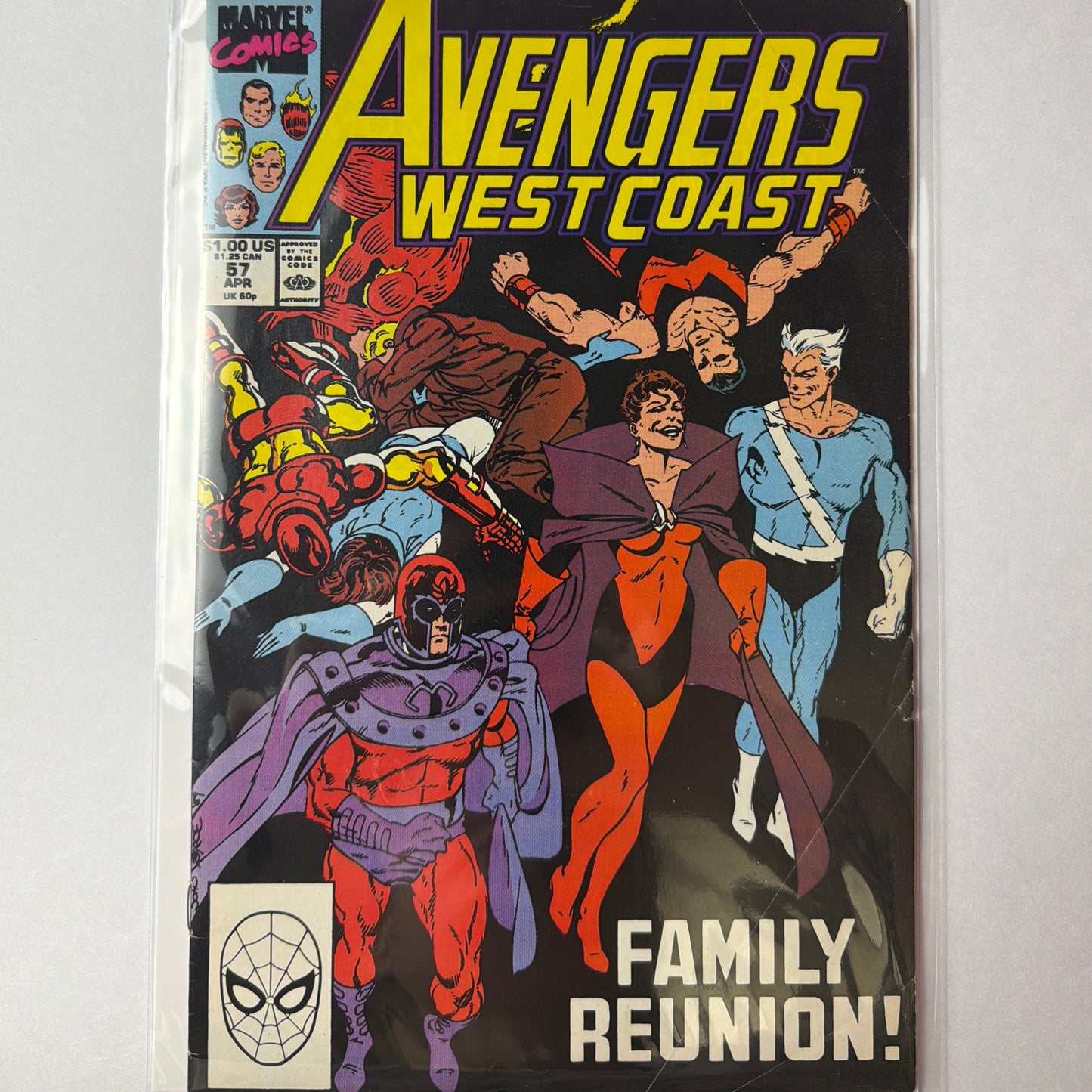 Avengers West Coast #57