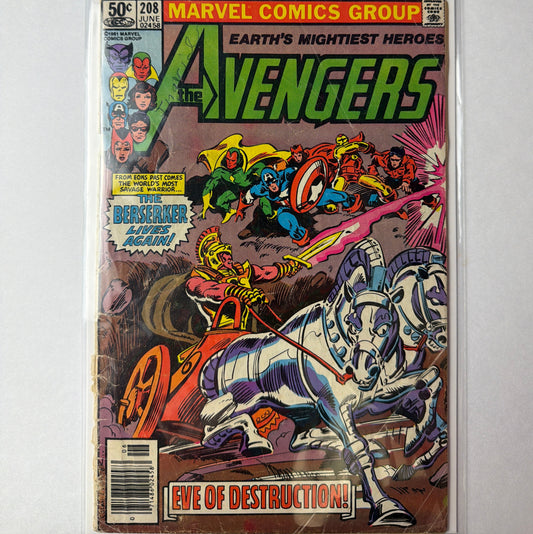 Earths Mightiest Heroes The Avengers #208
