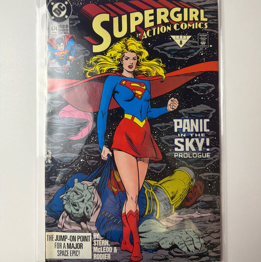 Supergirl in Action Comics #674