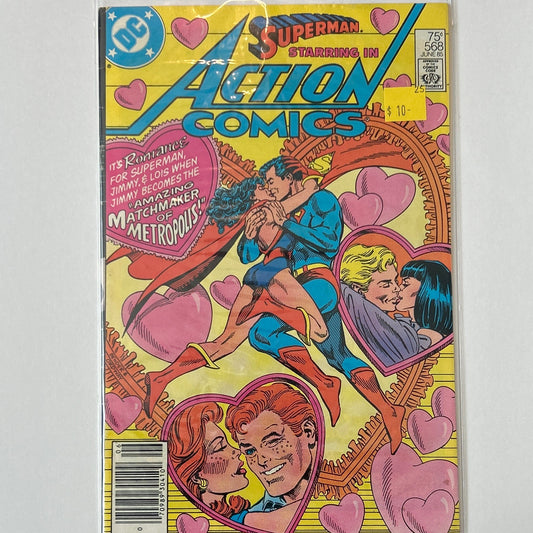 Superman Starring in Action Comics #568
