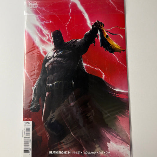 Death Stroke vs. Batman #34