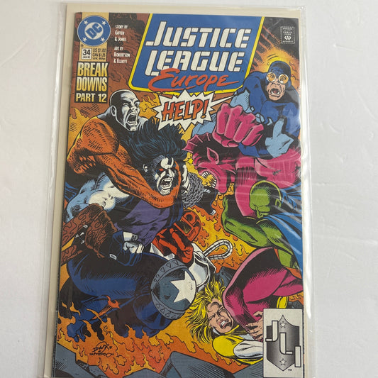 Justice League Europe #34