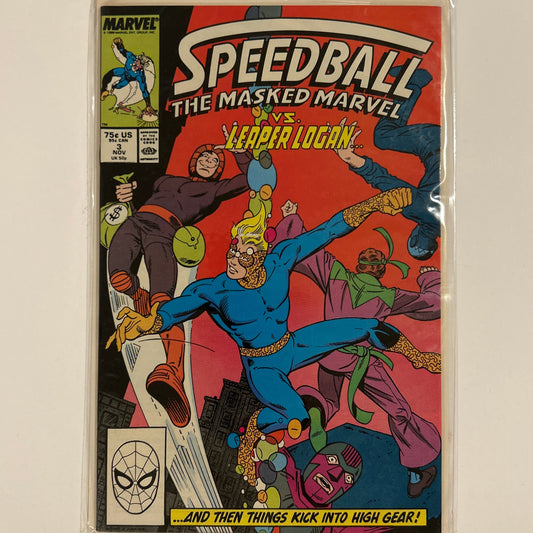 Speedball the Masked Marvel #3