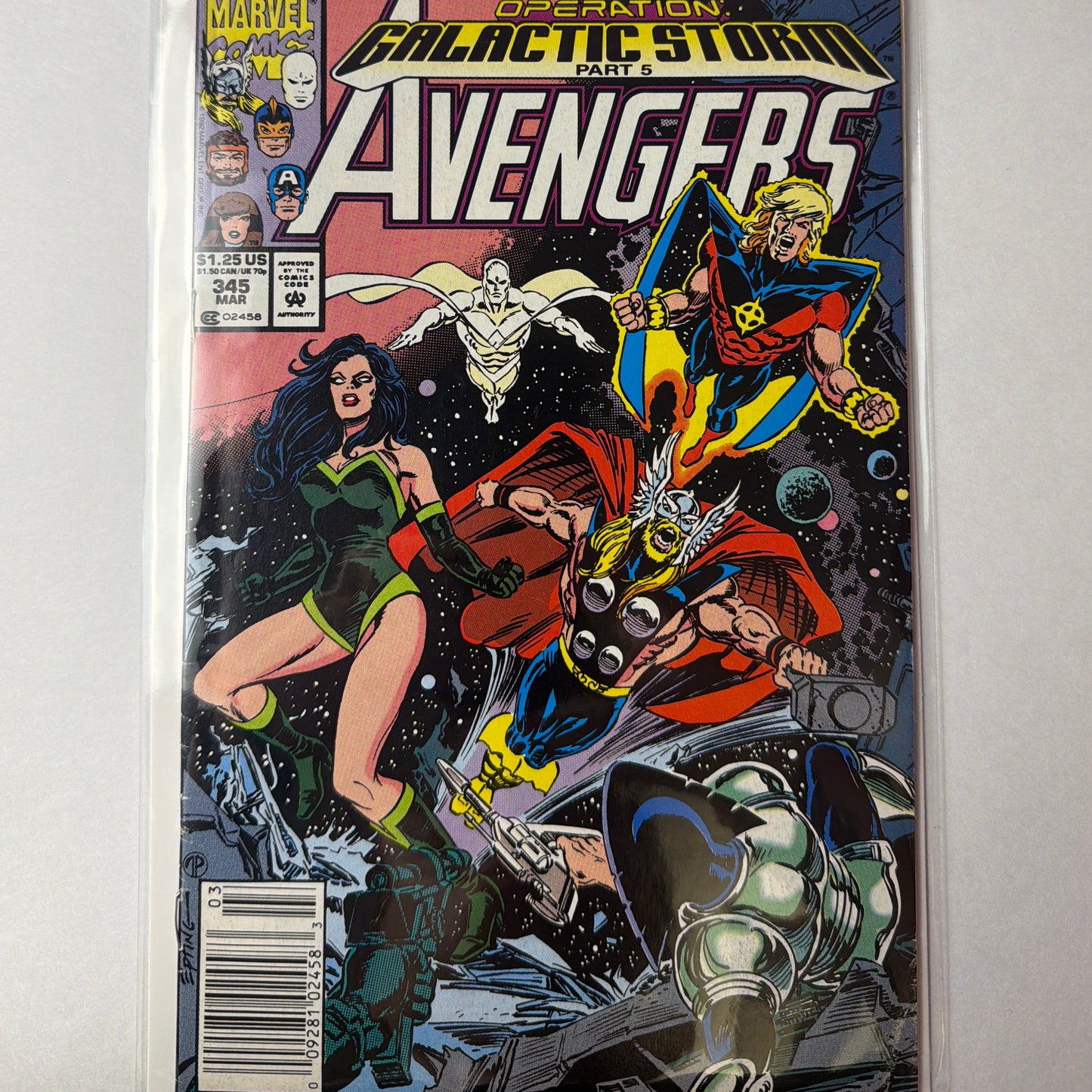 Avengers #345