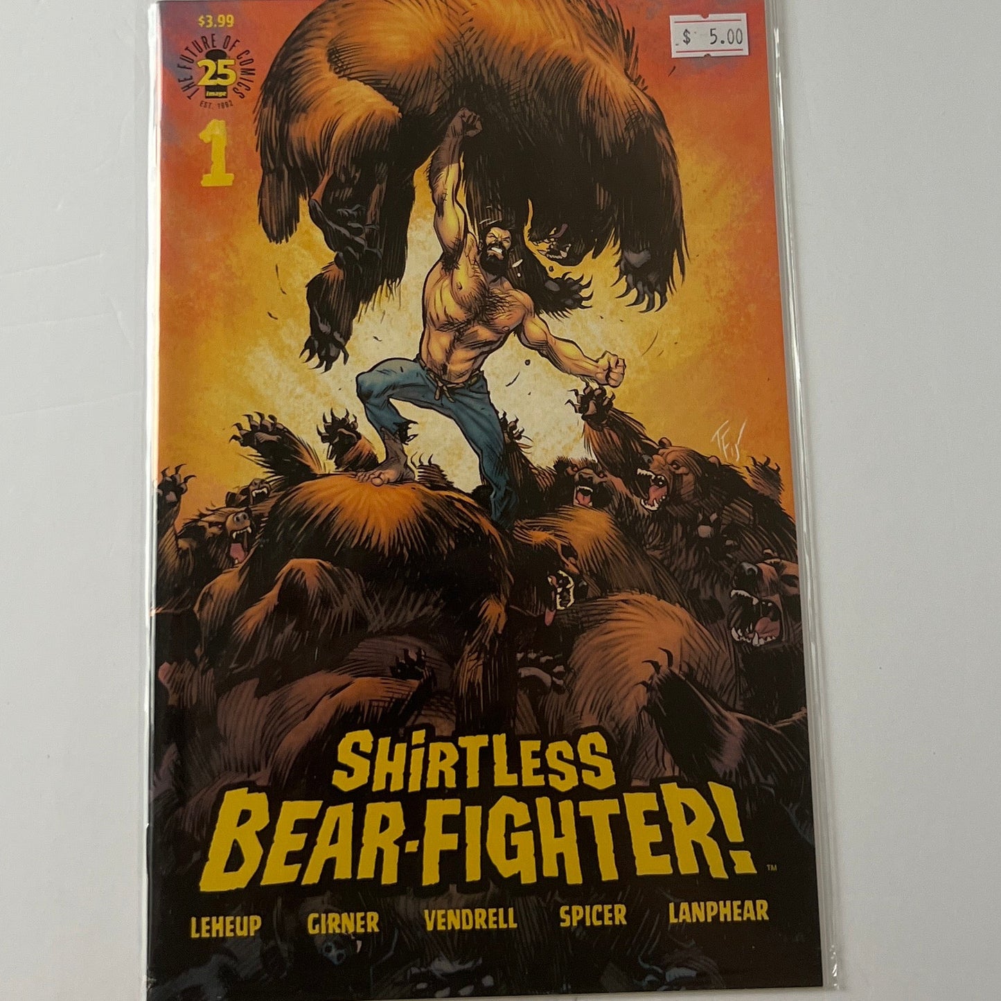 Shirtless bear fighter #1