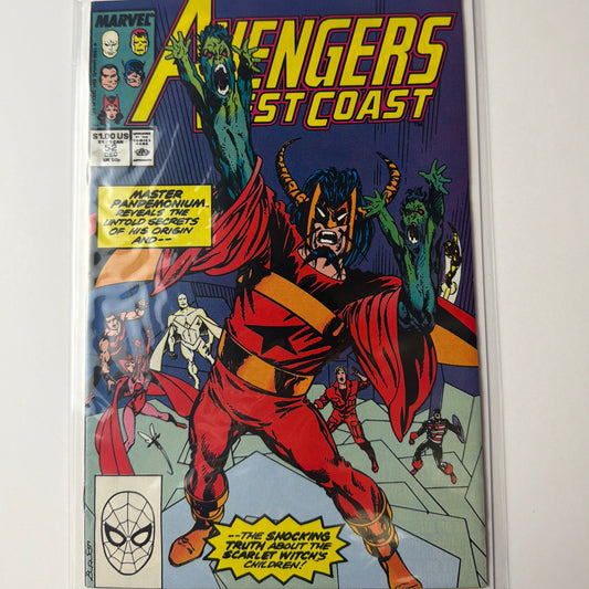 Avengers West Coast #52