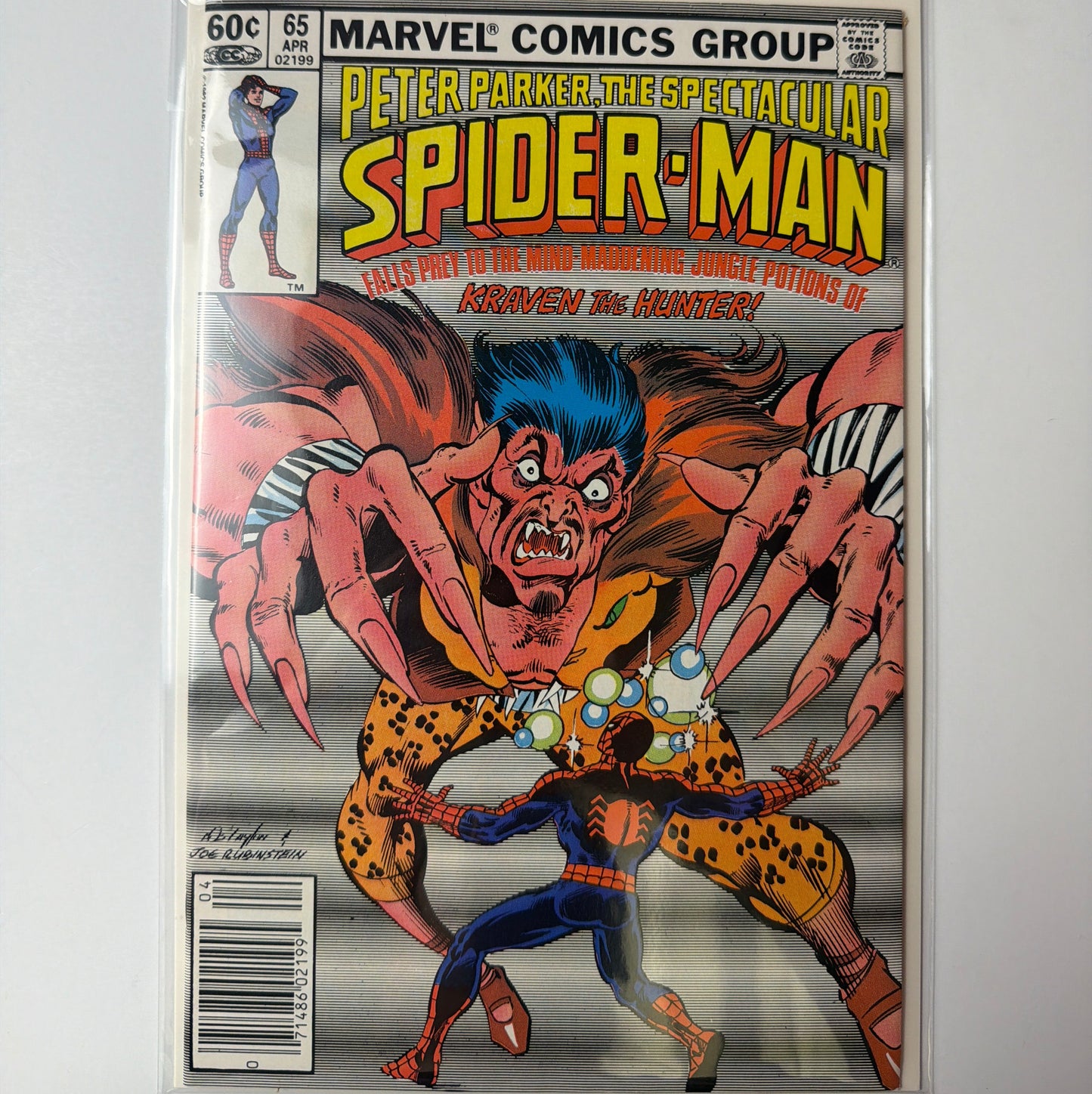 Peter Parker, The Spectacular Spider-Man #65