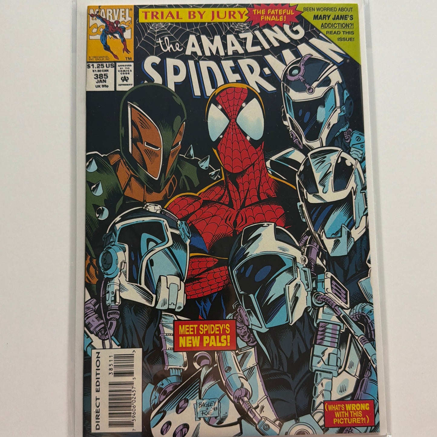 Amazing Spider-Man #385 (NM-)