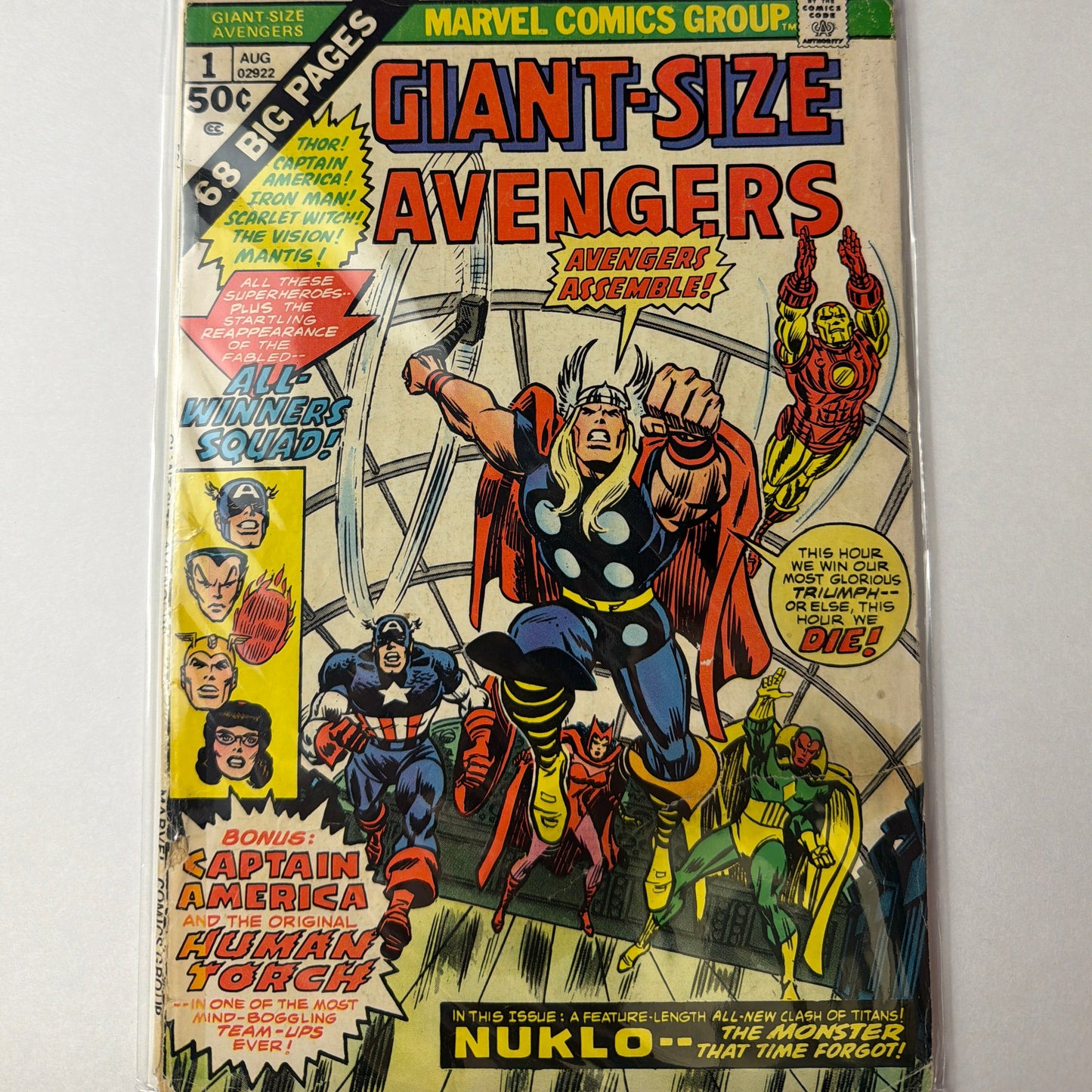 Giant-Sized Avengers #1 (VG-)