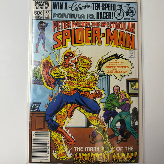 Peter Parker, The Spectacular Spider-Man #63