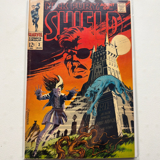 Nick Fury, Agent of Shield #3 (VG/FN)