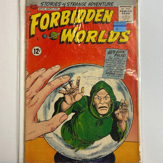Forbidden Worlds #110