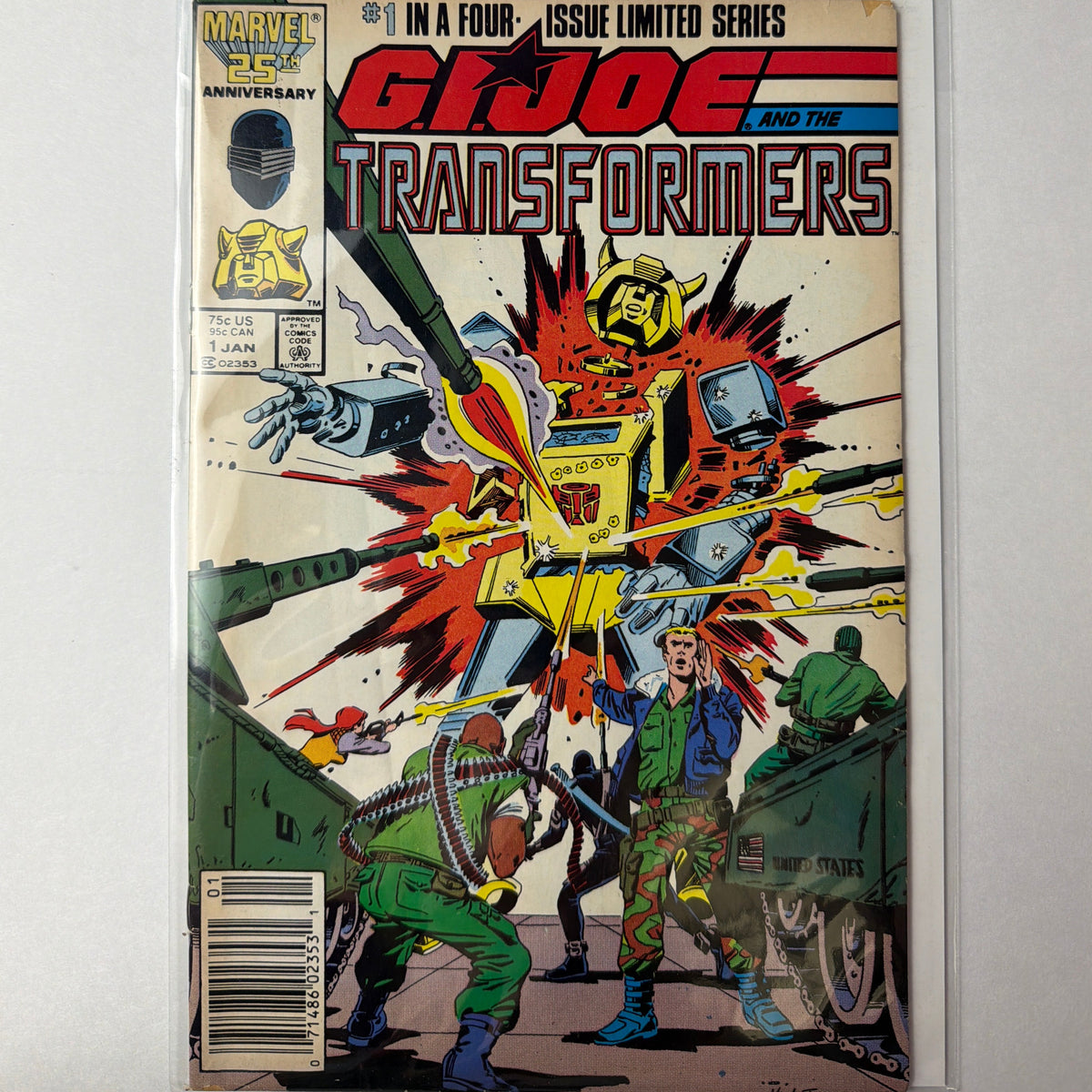 G.I.Joe and the Transformers #1 (VG/FN)