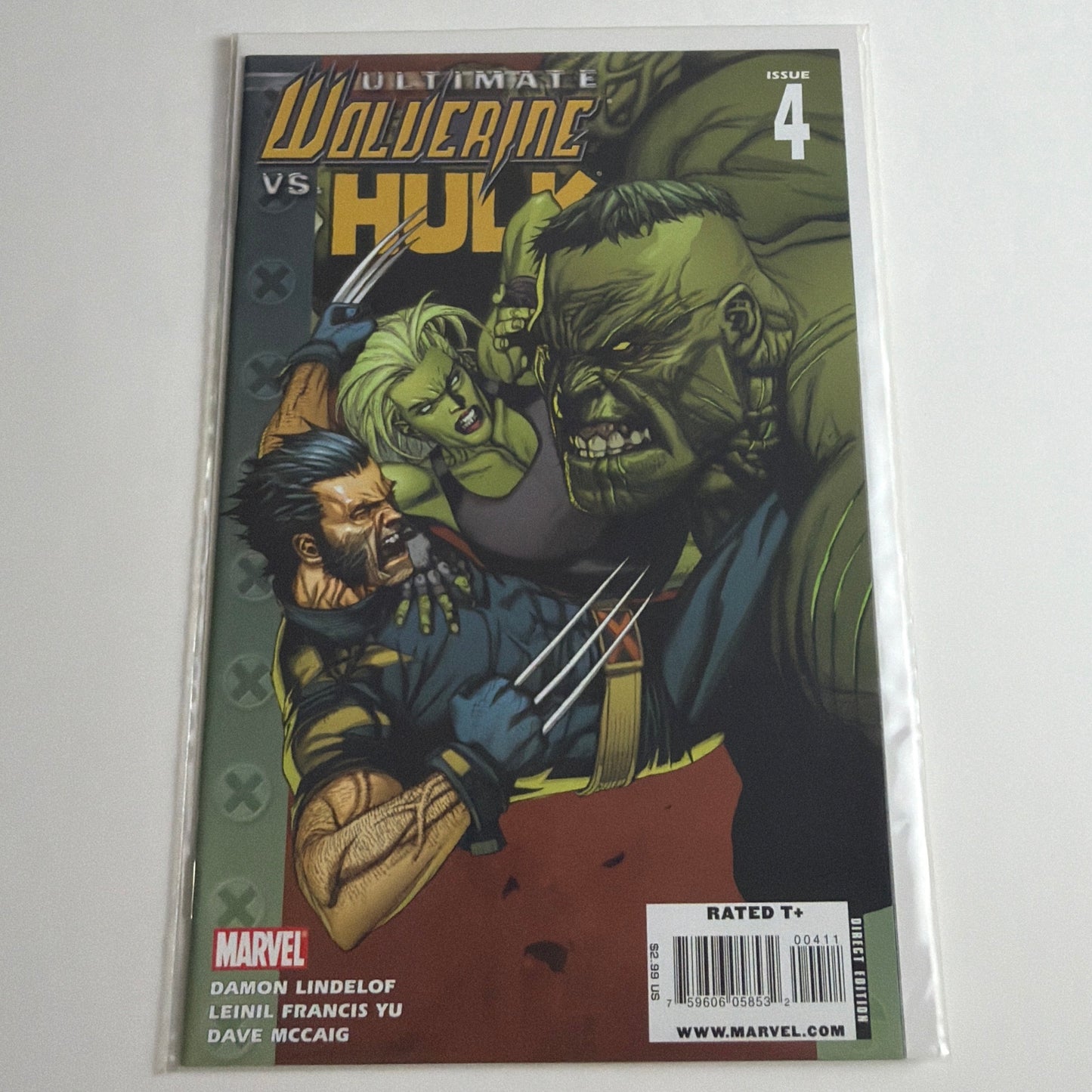 Wolverine vs Hulk #4