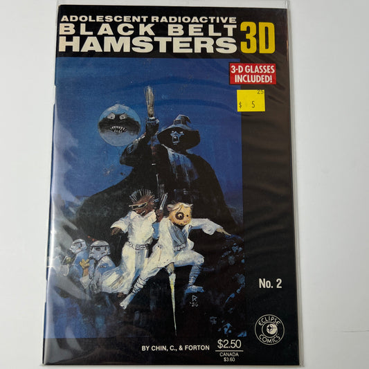 Black belt hamsters 3D #2