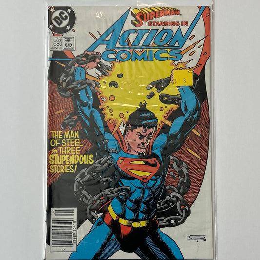 Superman in Action Comics #580