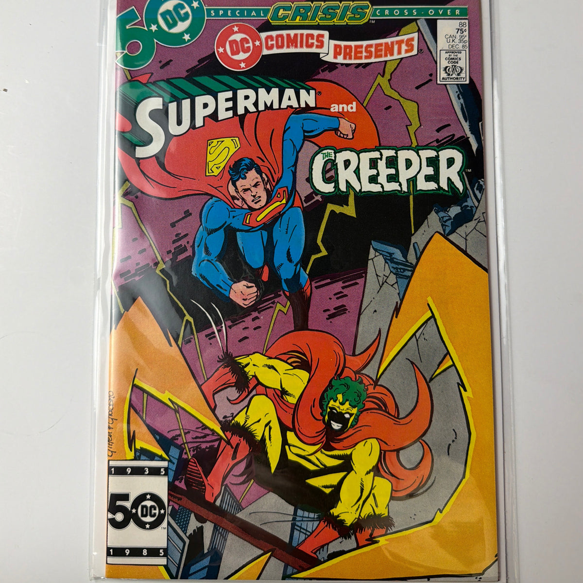 Dc Comics Presents Superman and Creeper #88