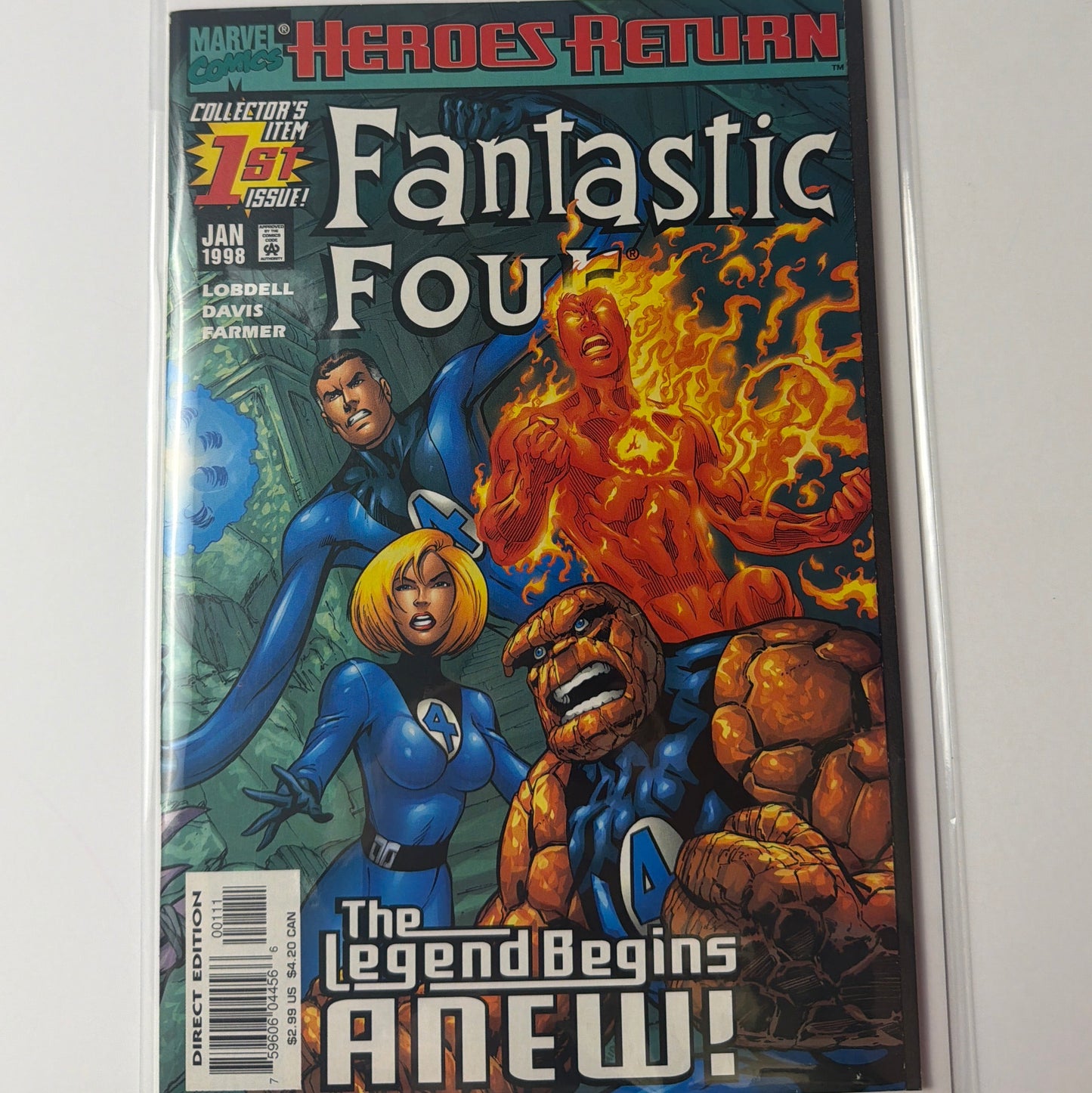 Heroes Return Fantastic Four #1