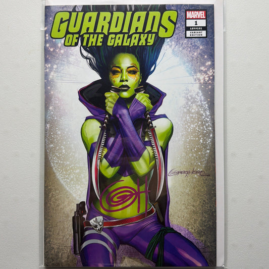 Guardians Of The Galaxy #1 Variant Signed (Greg Horn) (NM)