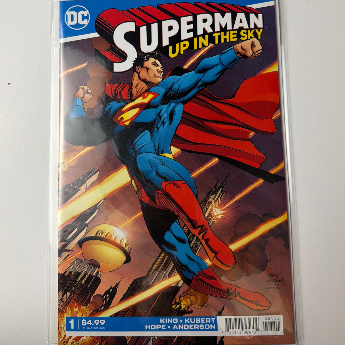 Superman Up In The Sky #1