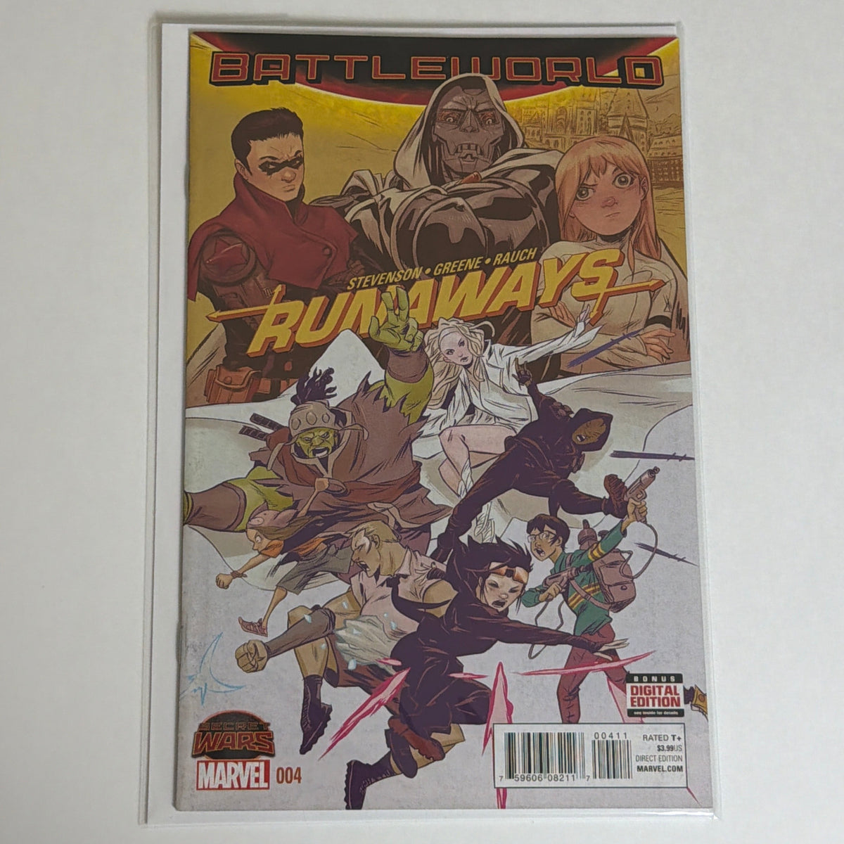 Runaways Battle-world #4