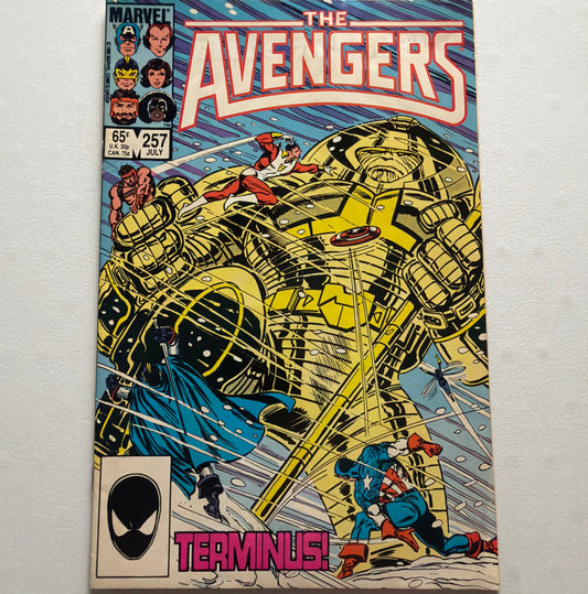 The Avengers #257 (FN+)