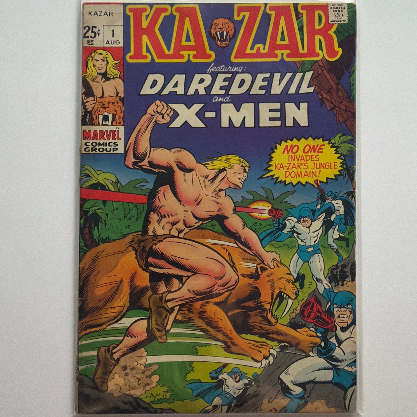 Ka-Zar featuring Daredevil and X-men #1 (VG+)