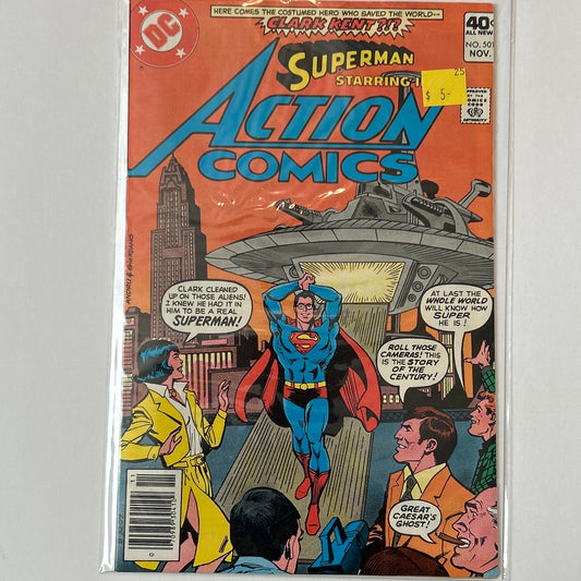 Superman Starring in Action Comics #501