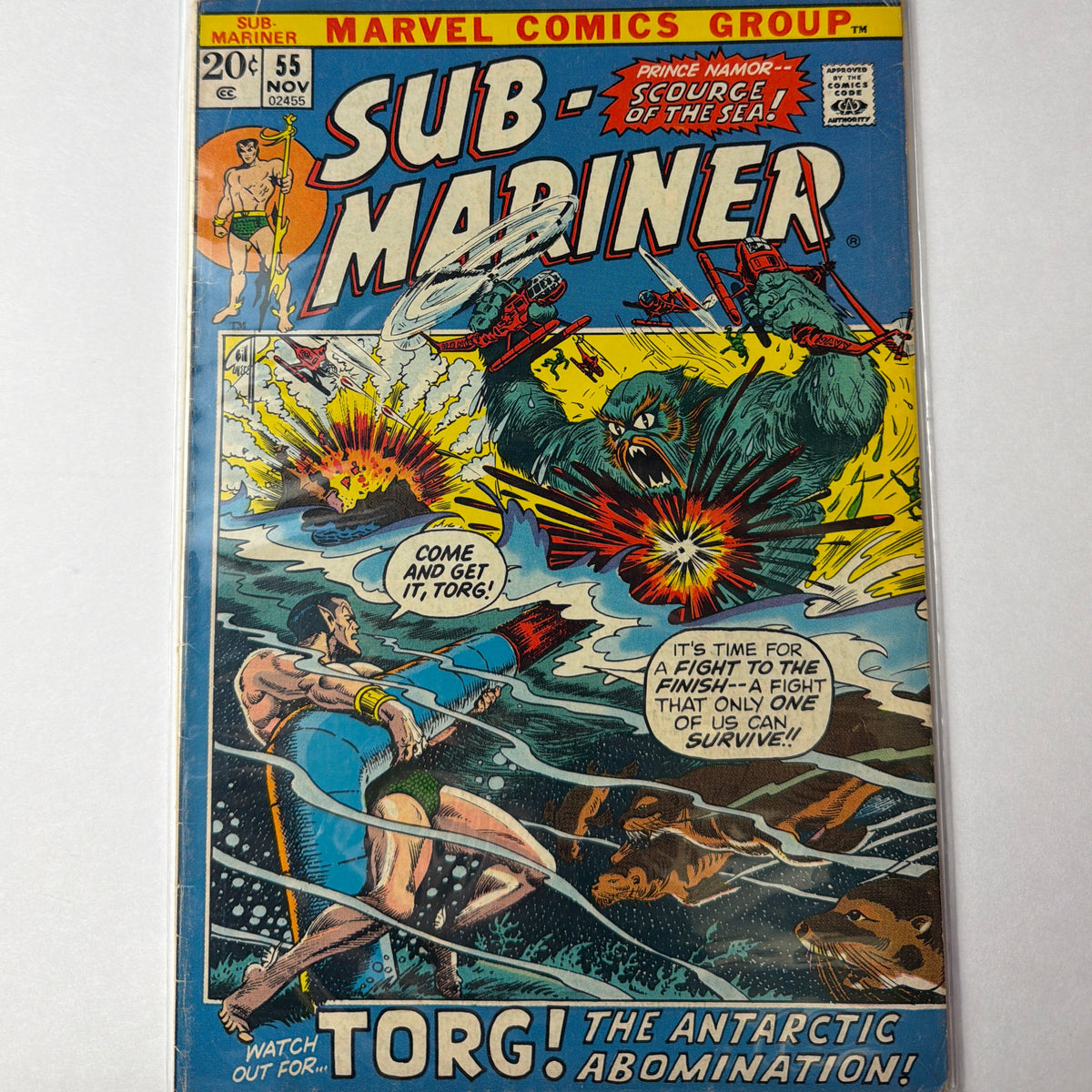 Sub-Mariner #55 (VF/FN)