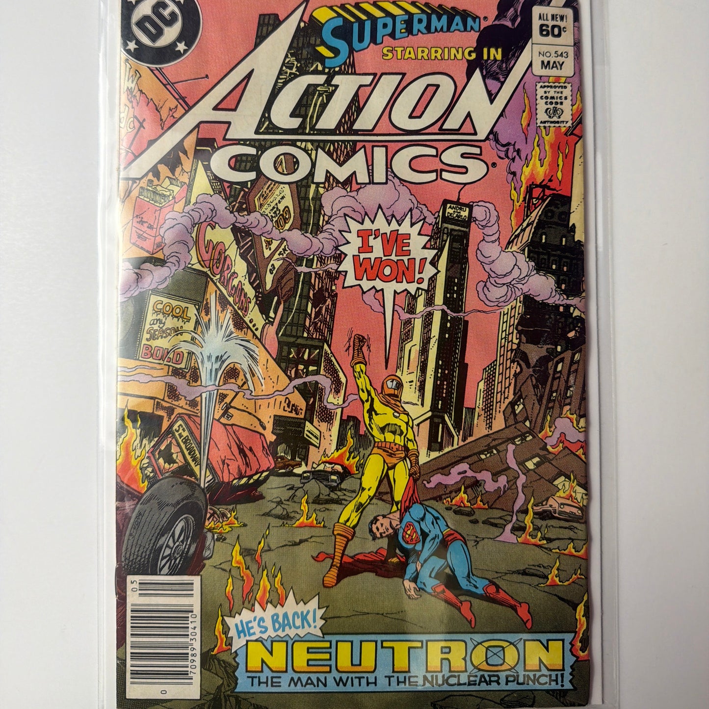 Superman’s Action Comics #543