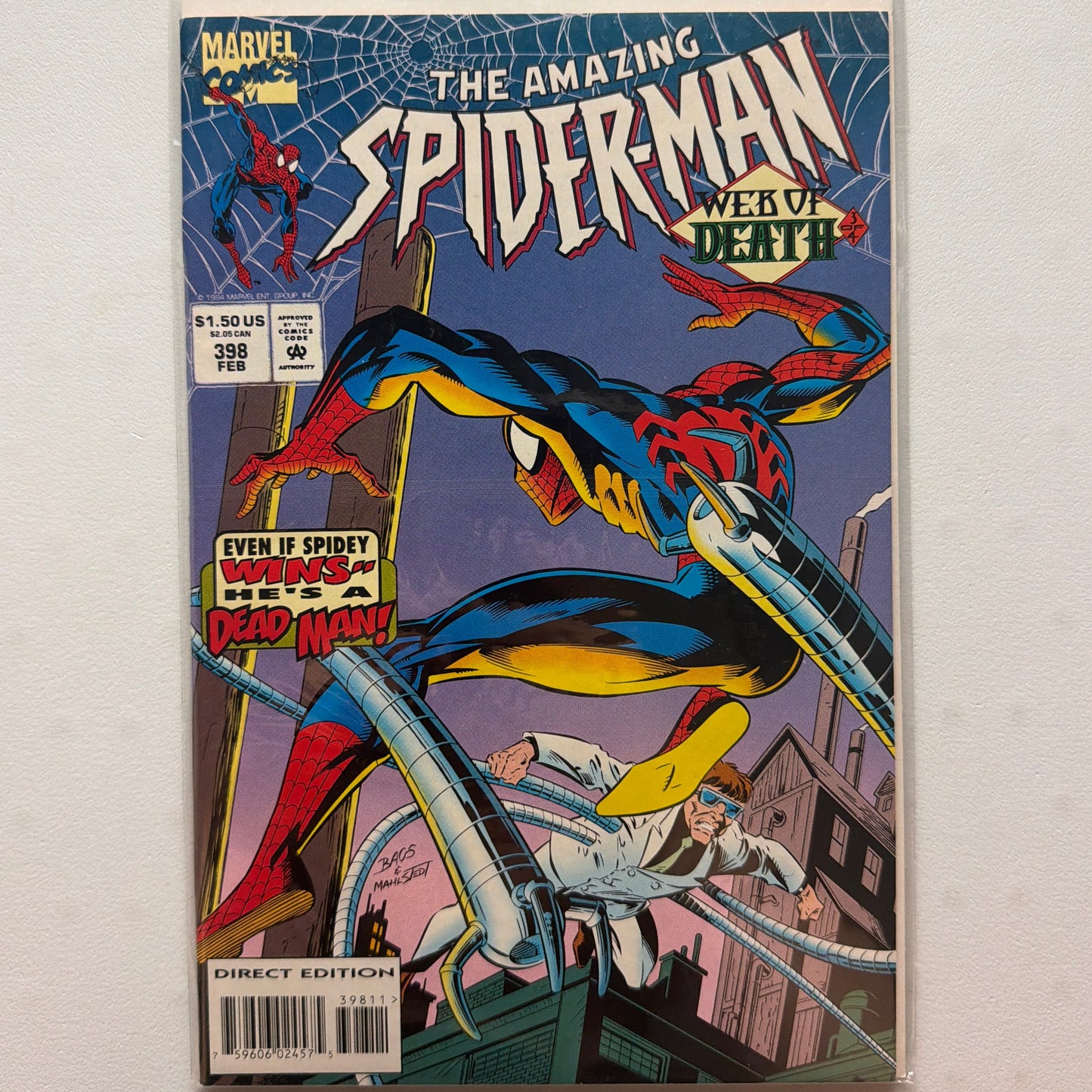 The Amazing Spider-Man #398 (NM-)