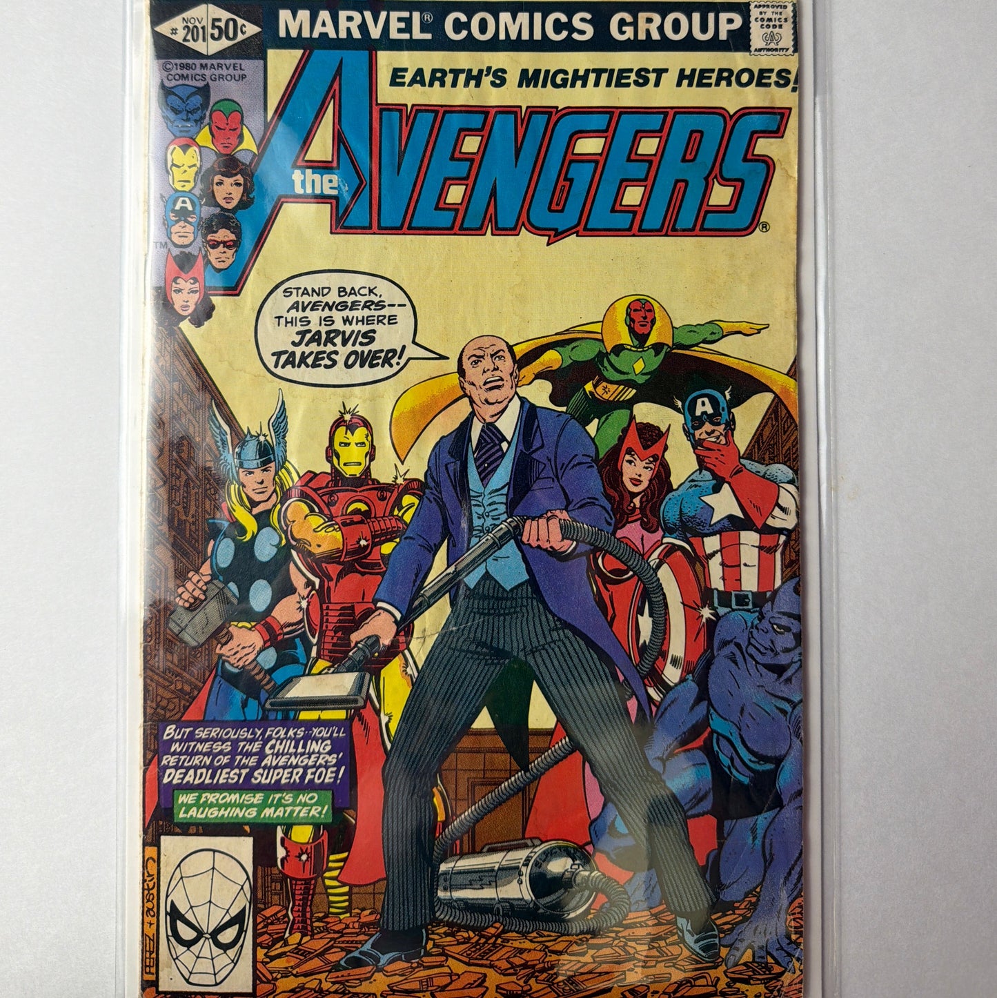 Earths Mightiest Heroes The Avengers #201