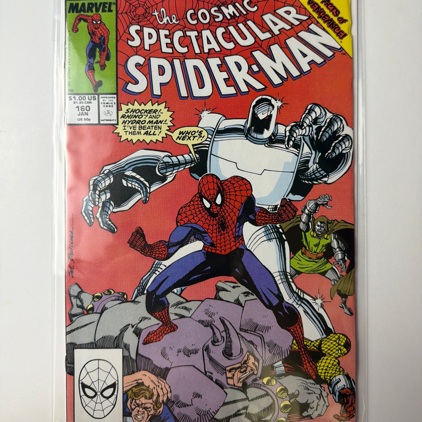 The Cosmic Spectacular Spider-Man #160