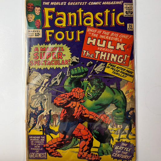Fantastic Four #25 (VG-)