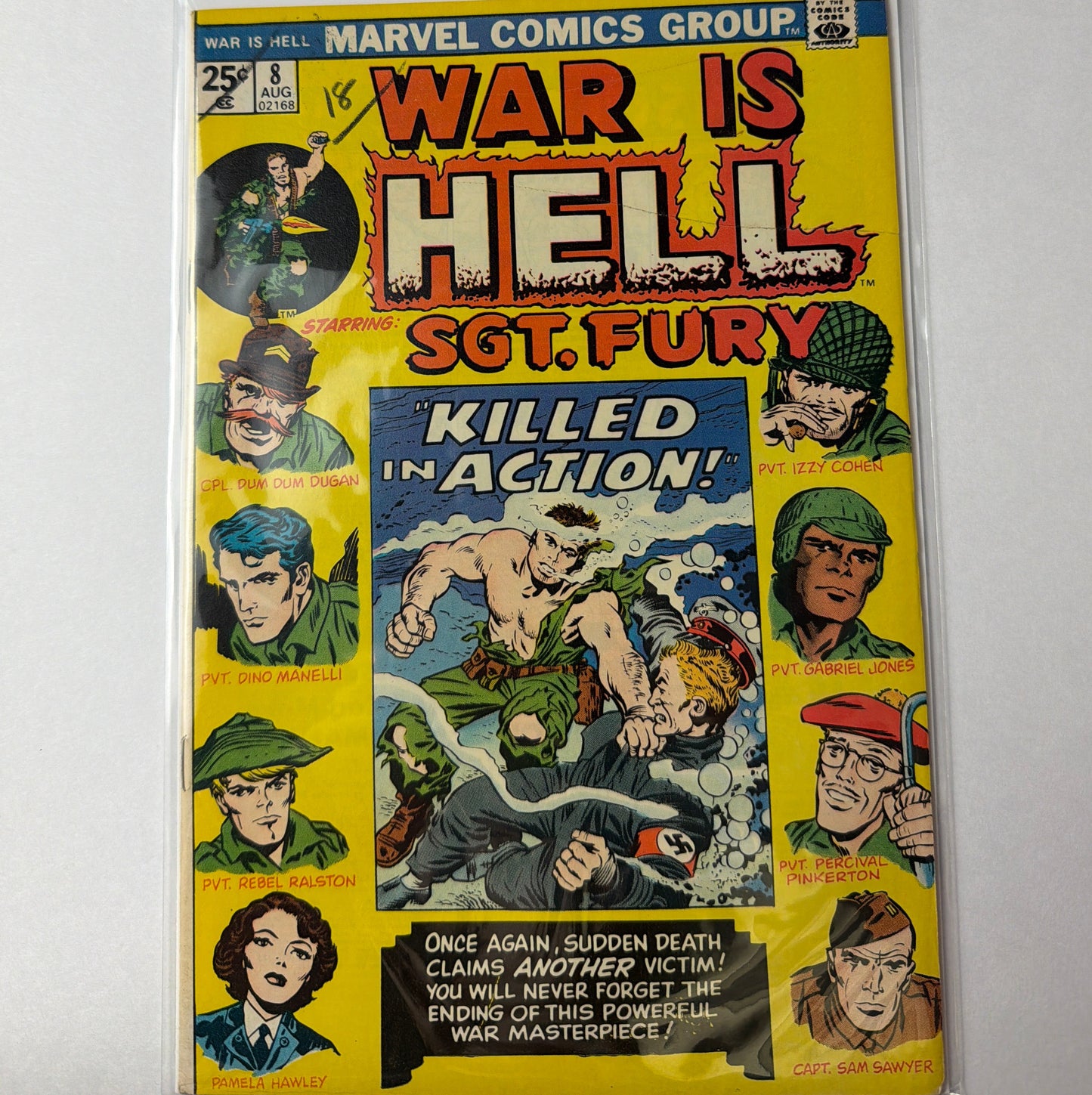 War Is Hell Starring Sgt. Fury #8 (VG/FN)